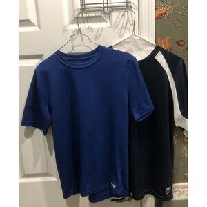 Athletic Shirts Mens Small Kswiss The Active Tee Blue Dri Wear - Lot Of Two